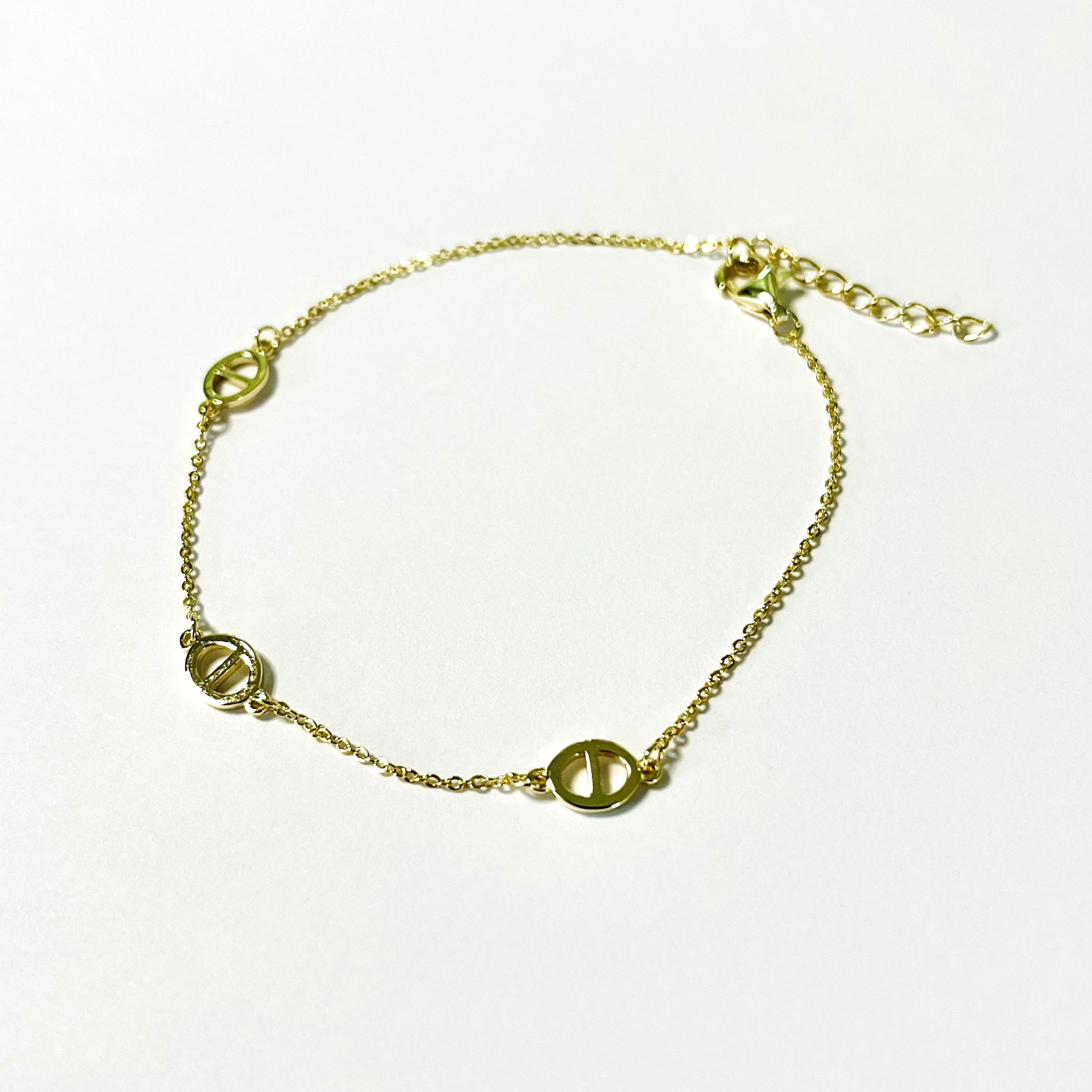 Anchor Chain Bracelet