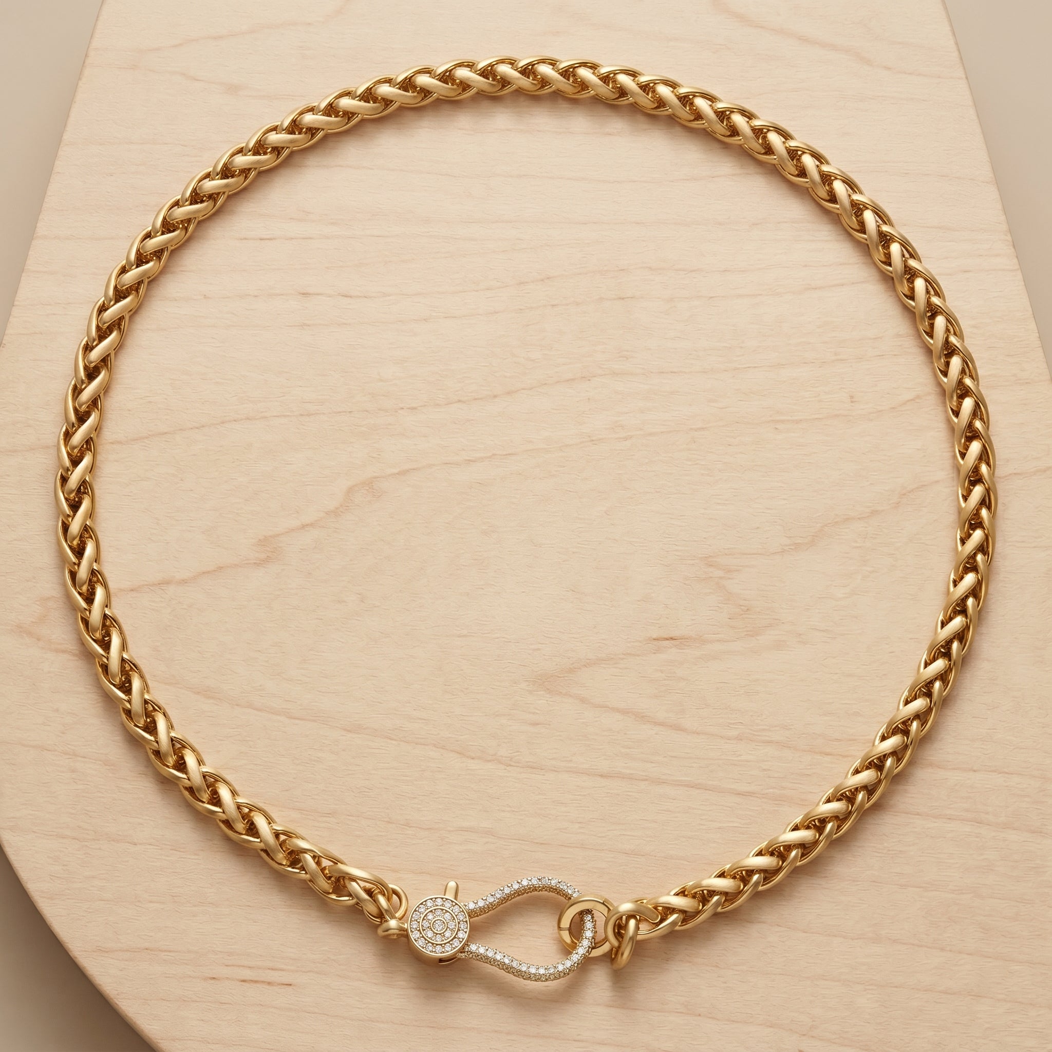 Pavé Lobster Claw Choker