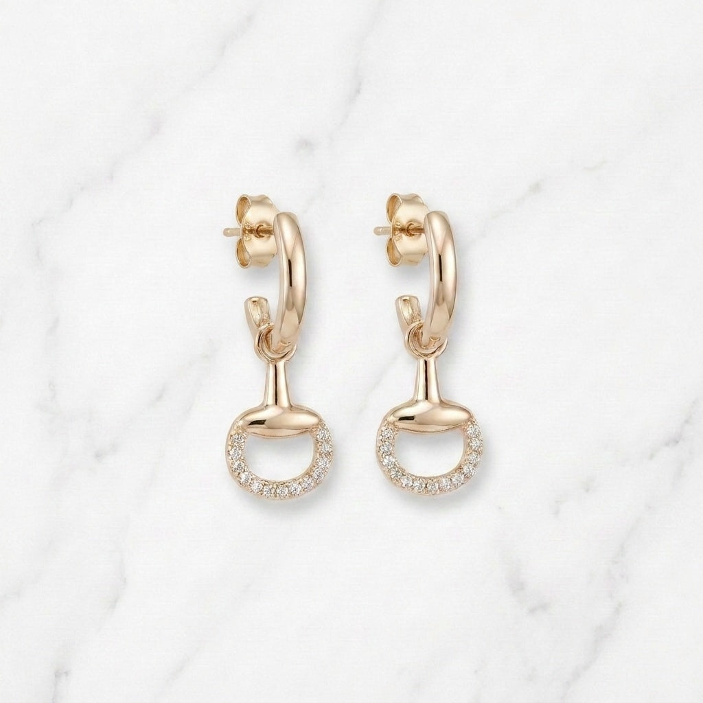 Gilded Arena Link Earrings