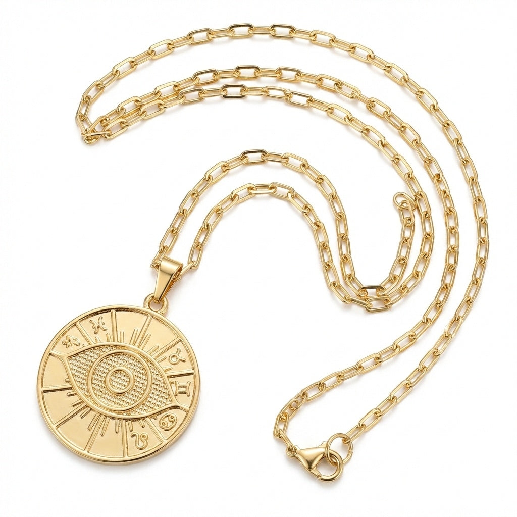 Mystical Eye Gold Filled Necklace
