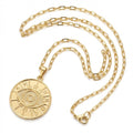 Mystical Eye Gold Filled Necklace