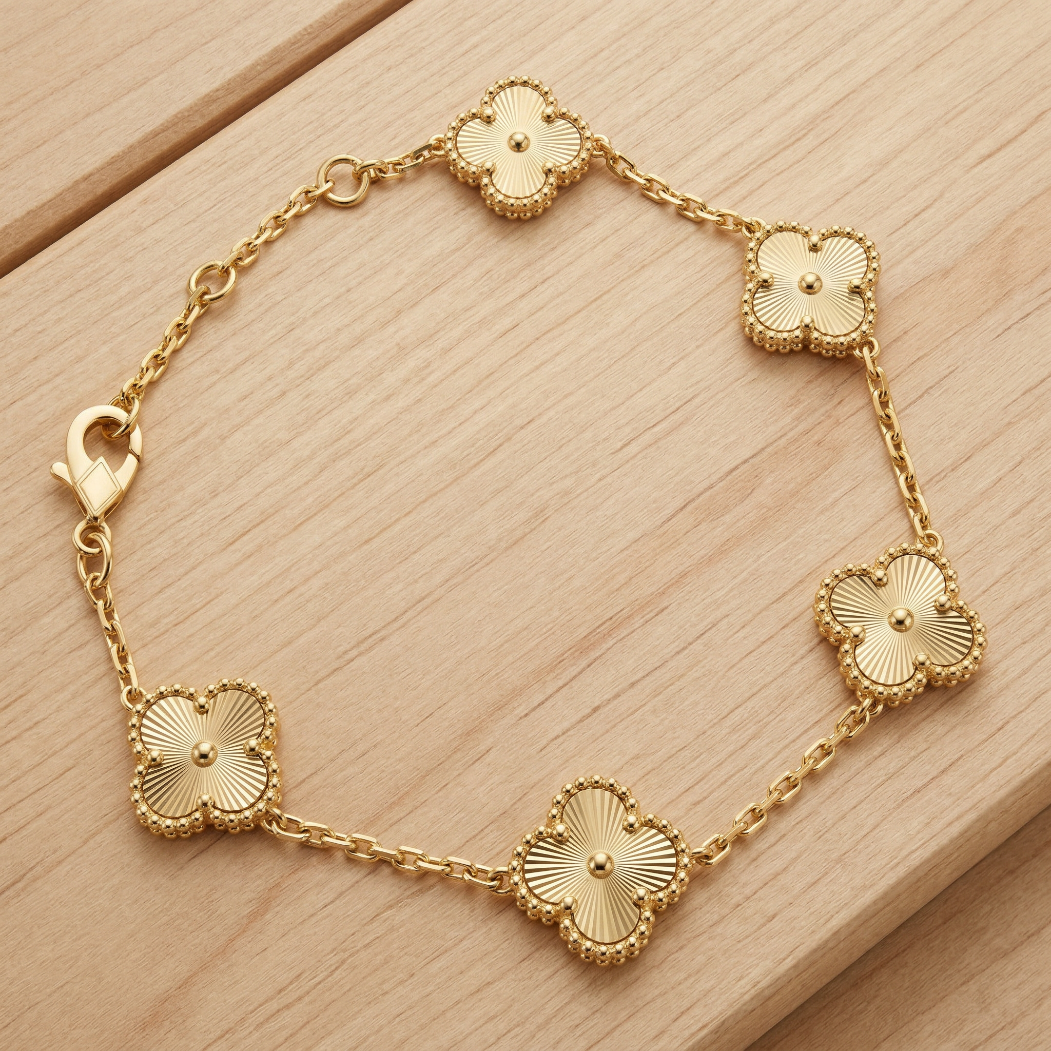 Clover Bloom  Stationed  Bracelets