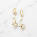 Classic Heart Earrings