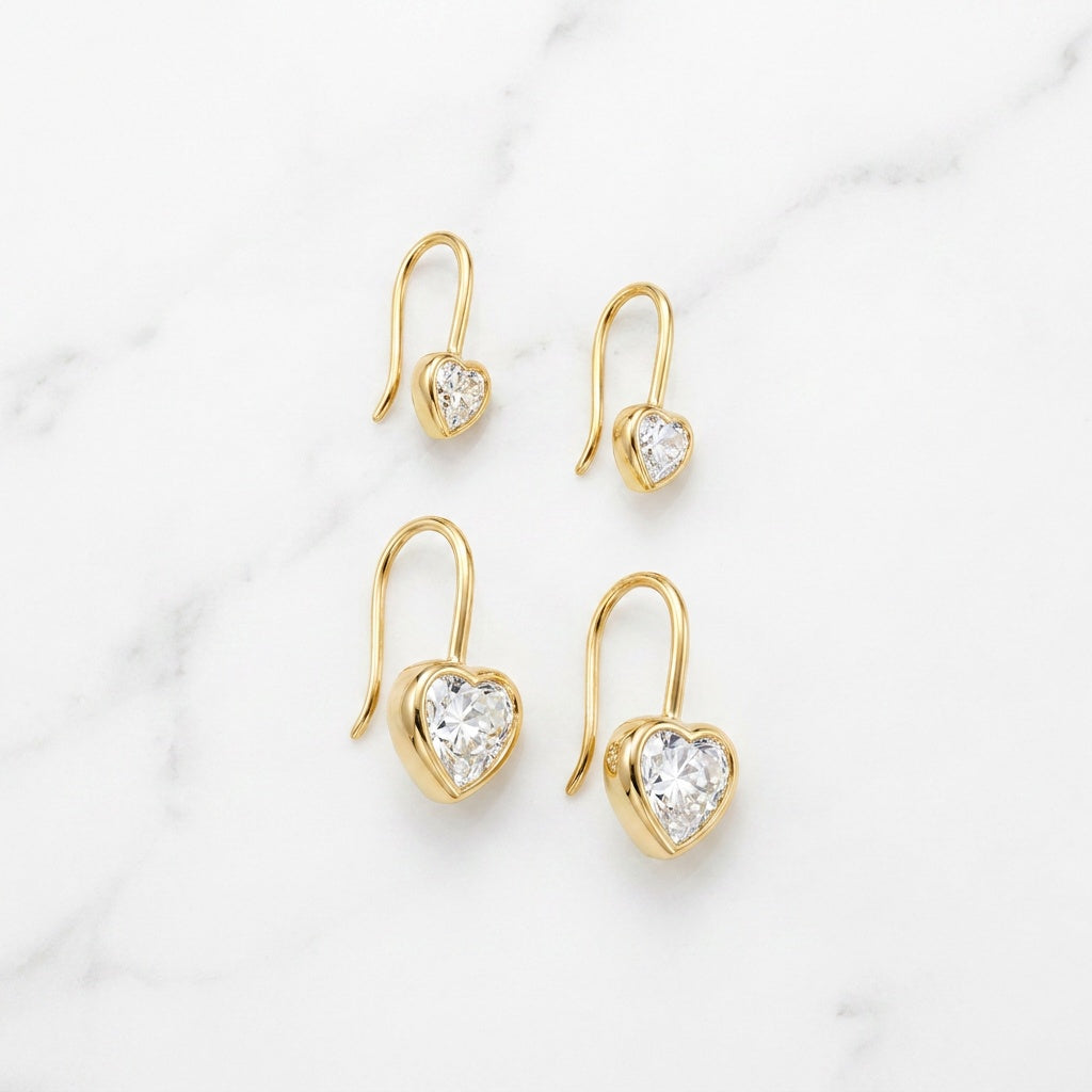 Classic Heart Earrings