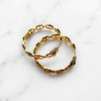 Lustria Spark Hoop Earrings