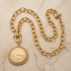 Soleil Medallion Necklace