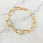 Maison Paperclip Chain Bracelet – Bold Oversized Links