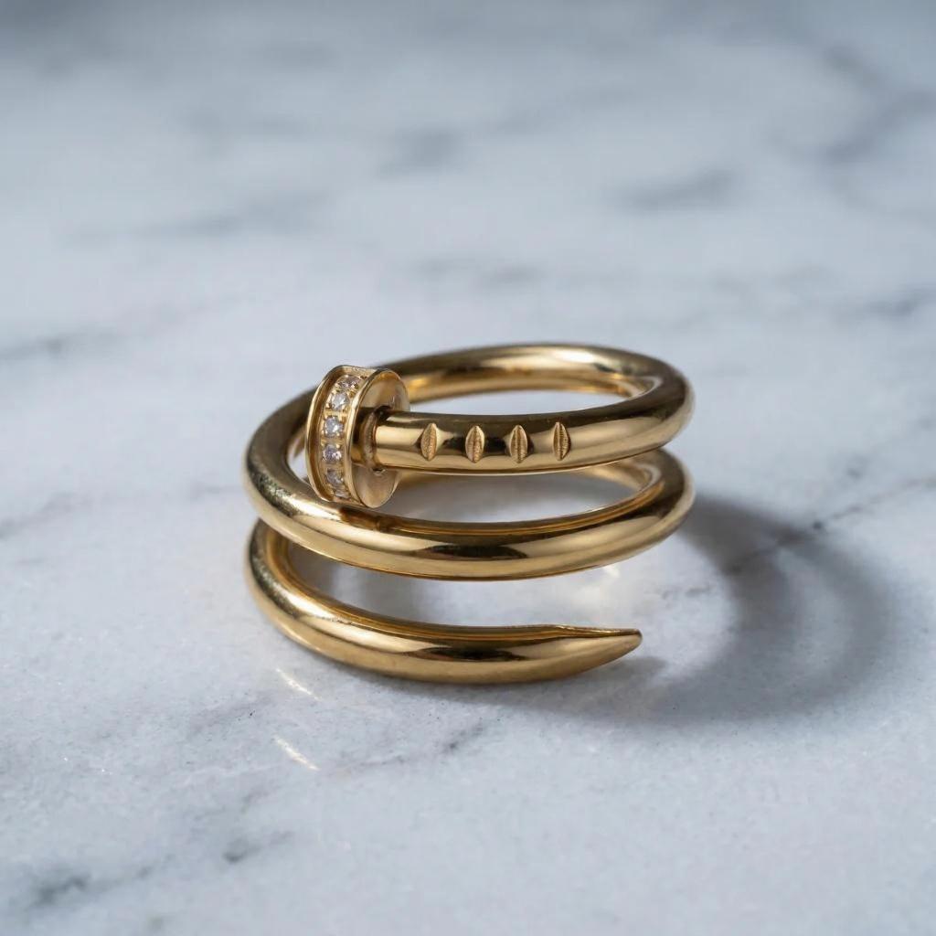 The Rivet Nail Ring