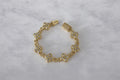 Golden Blossom Cluster Bracelet
