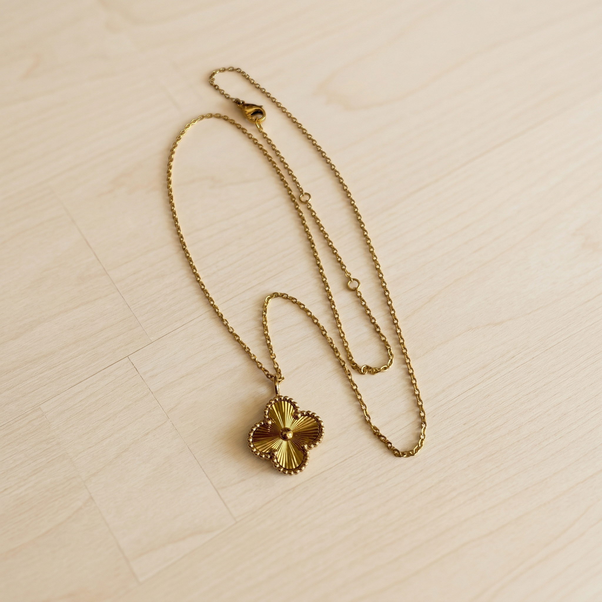 Celeste Clover Necklace