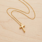 Dainty Cross Pendant Necklace