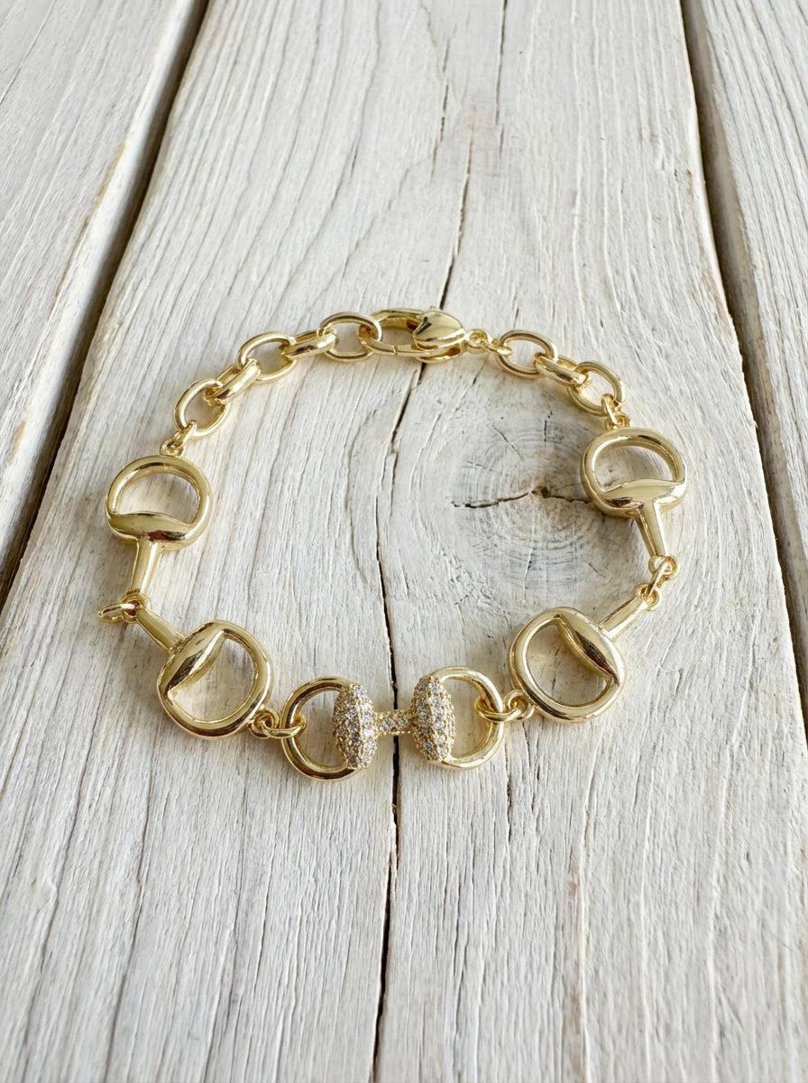 The Royal Snaffle Bit Bracelet