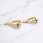 Emerald Gaze Earrings