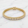 Halo Line Tennis Bracelets