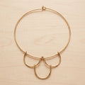 Aurelia Trio Vintage Gold Filled Necklace