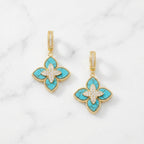 Fleur Grande Quatrefoil Earrings