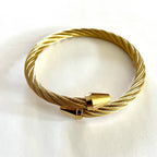 Metal Twist Bracelet