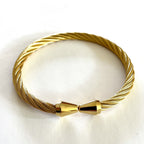 Metal Twist Bracelet