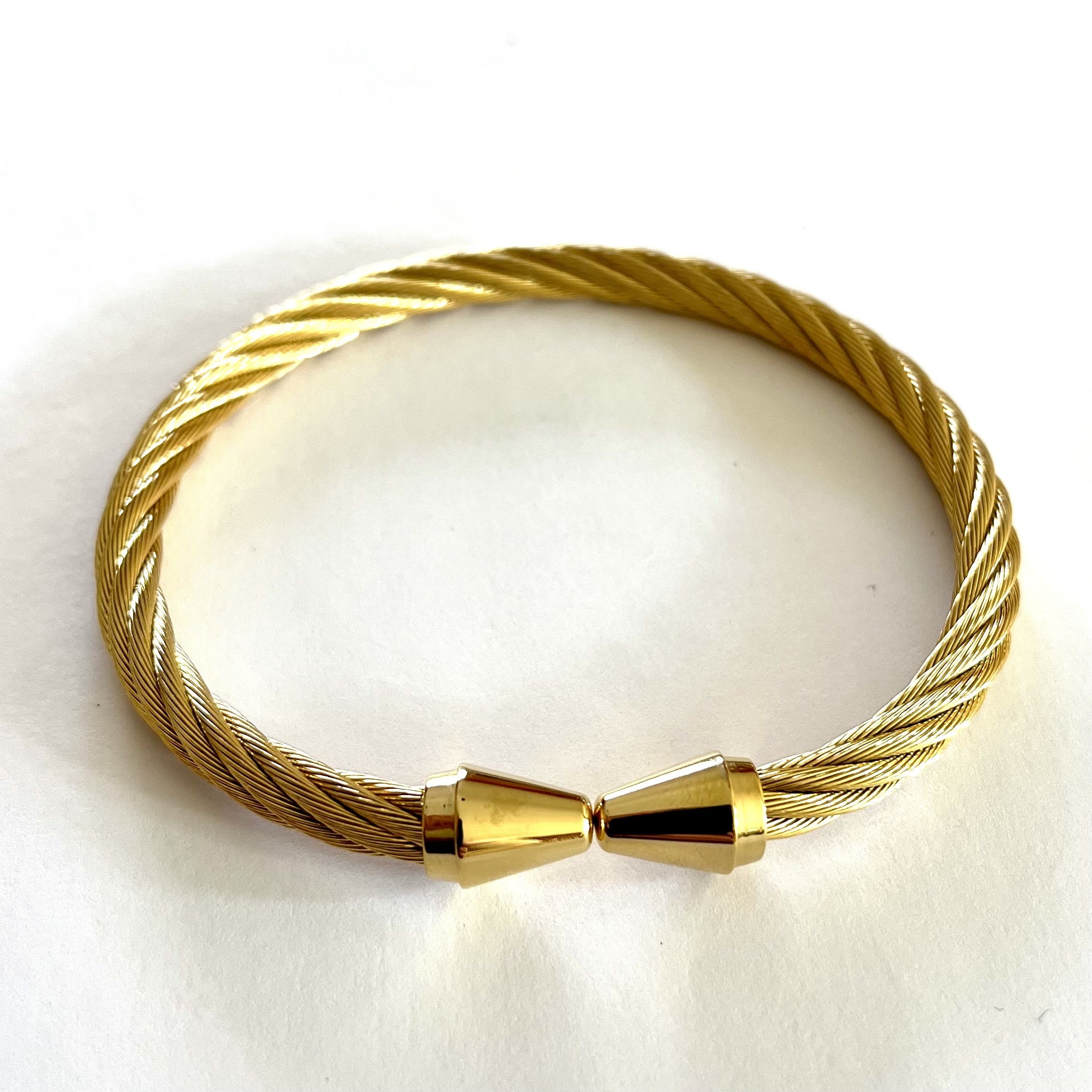 Metal Twist Bracelet
