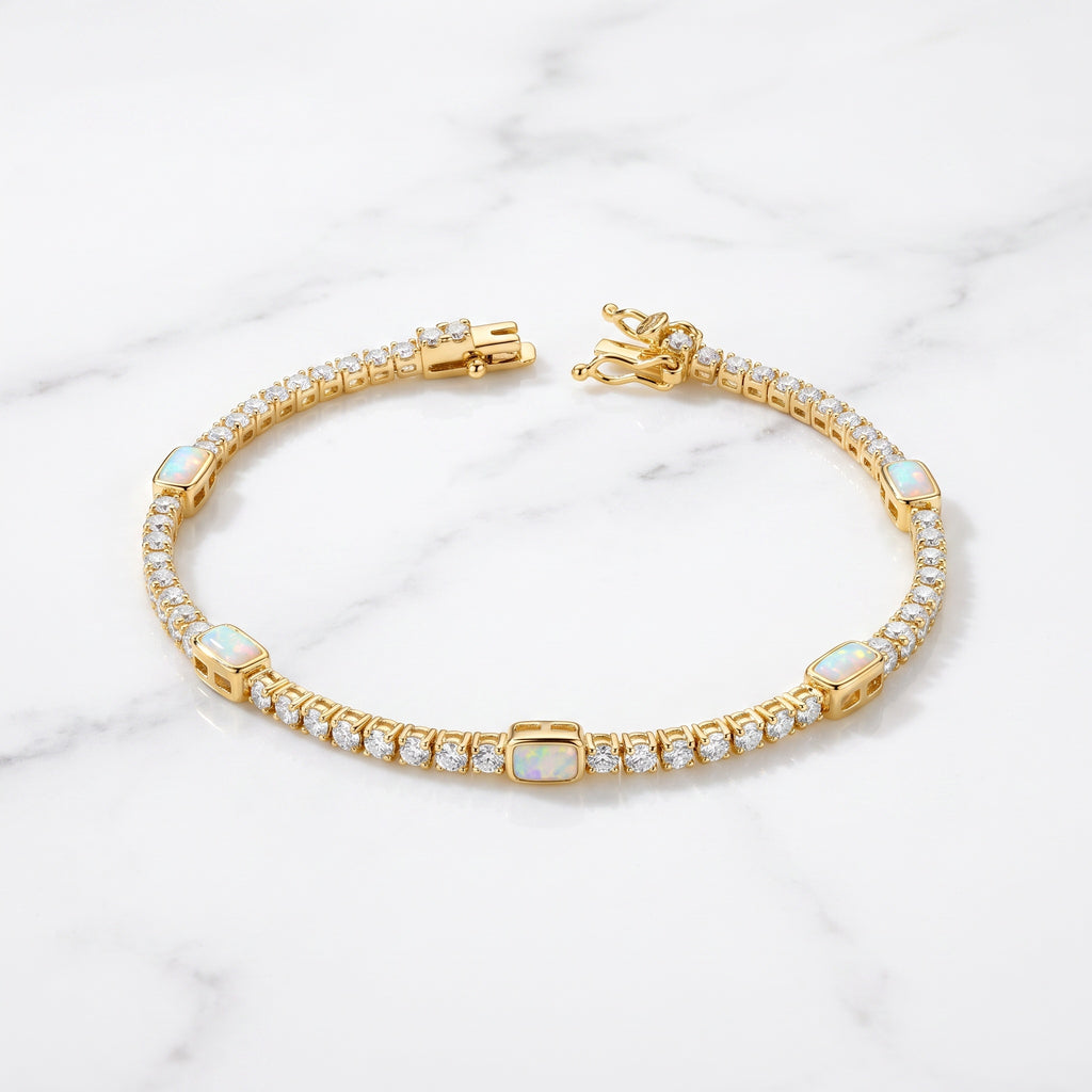 Opaline Radiance Bracelets