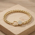 Lumiere Lock Charm Bracelet