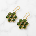 Peridot Bloom Earrings