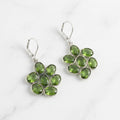 Peridot Bloom Earrings