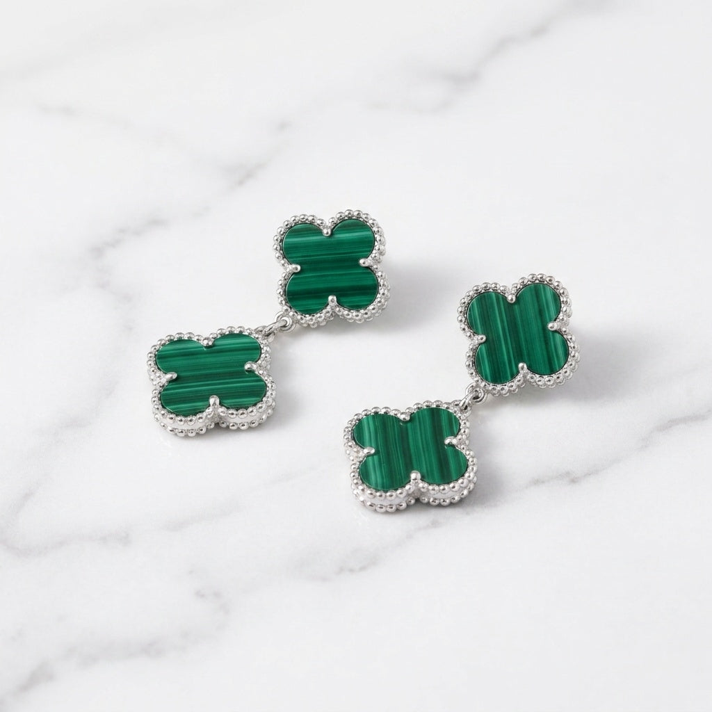 Green Chateau Earrings