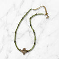 Peridot Clover Necklace