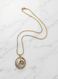 Equestrian Medallion Necklace