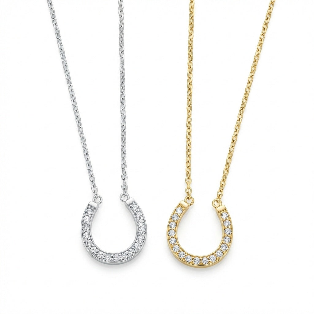 Lucky Charm Horseshoe Necklace