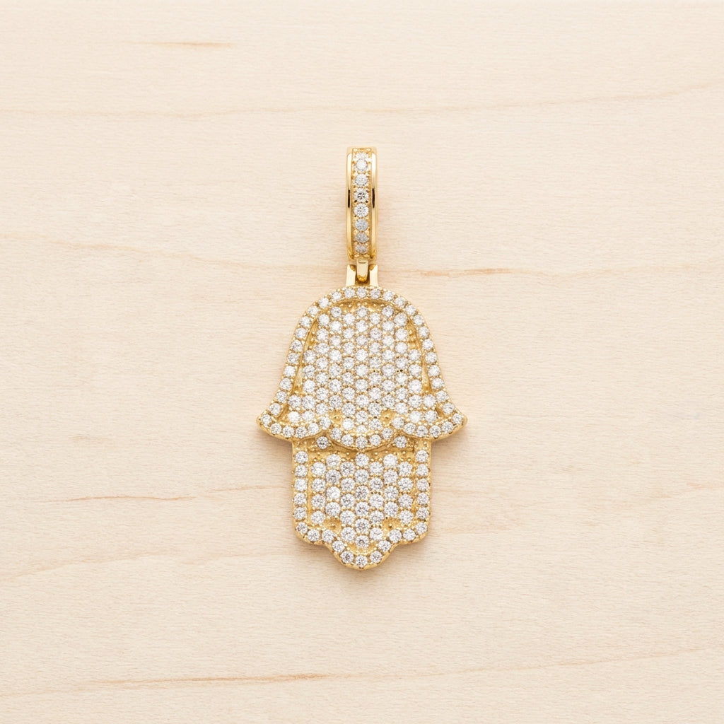 Amira Hamsa Hand Pendant