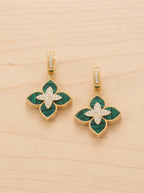 Fleur Grande Quatrefoil Earrings