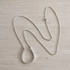 Fortuna Pavé Simulated Diamond Horseshoe Necklace