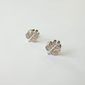 Leaf Stud Post Earrings