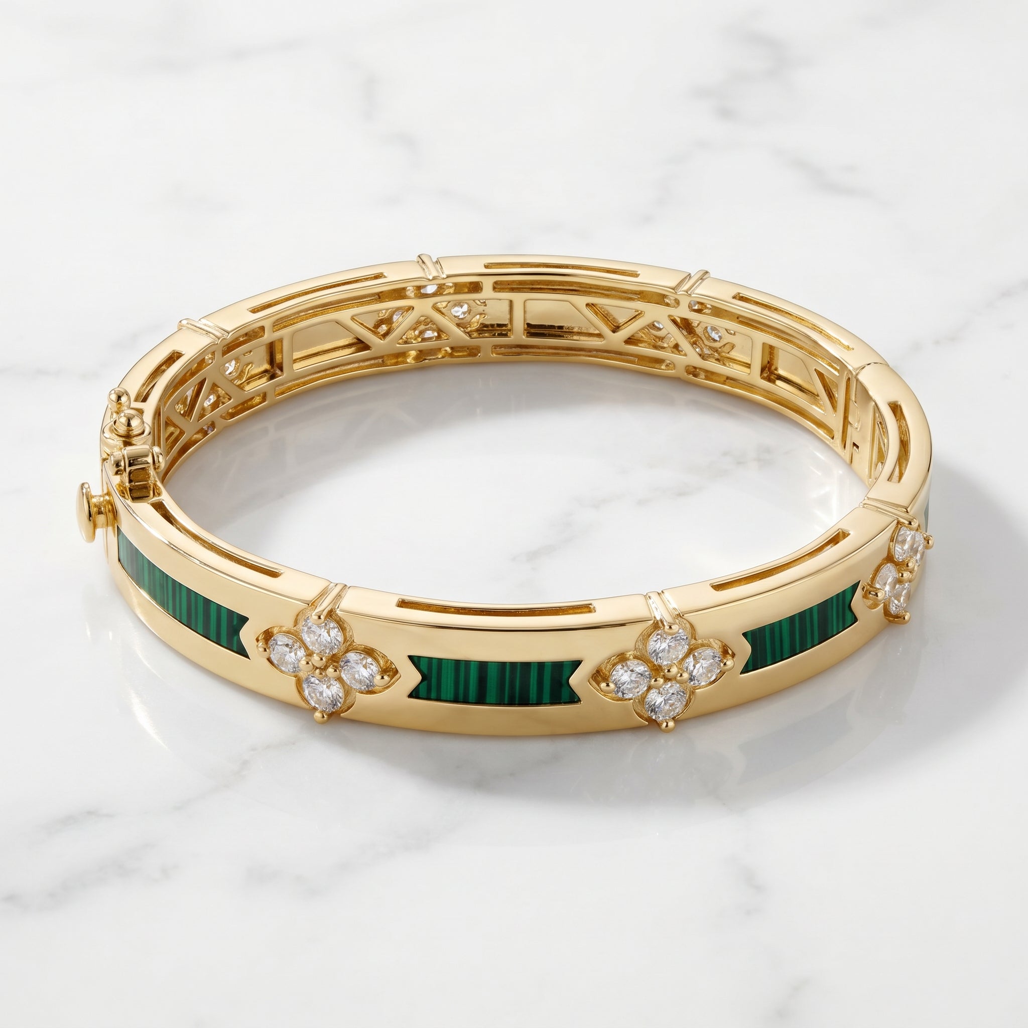 Heritage Clover Bangles
