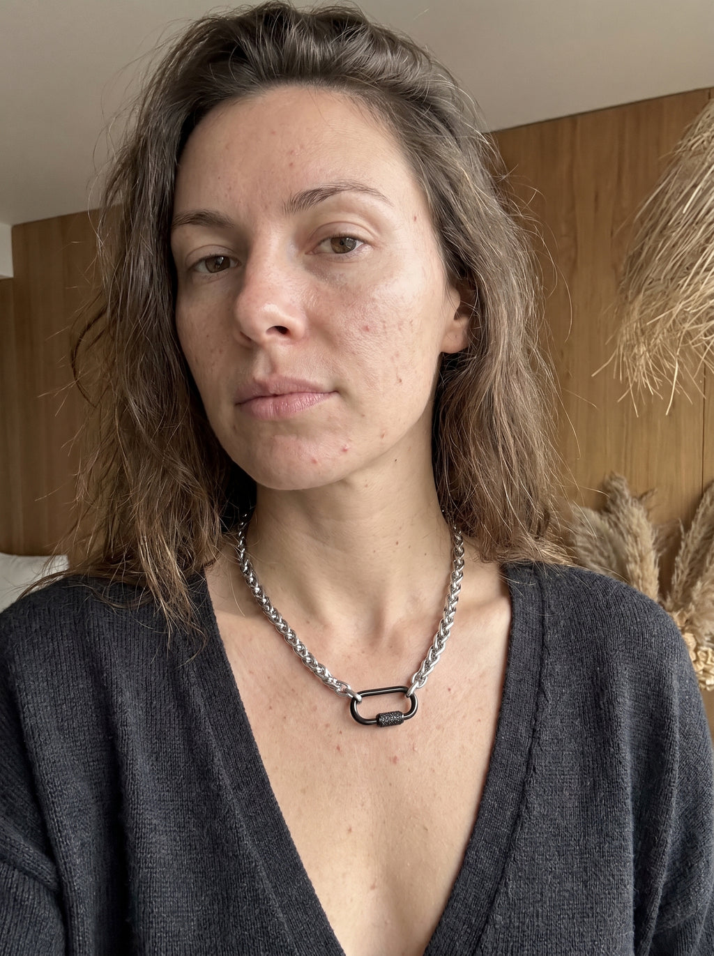 Midnight Clasp Statement Choker