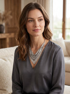 Moonlit Mesh Necklace
