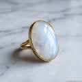 Moonveil Adjustable Ring