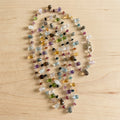 Multi-Gemstone Sterling Silver Opera Necklace |