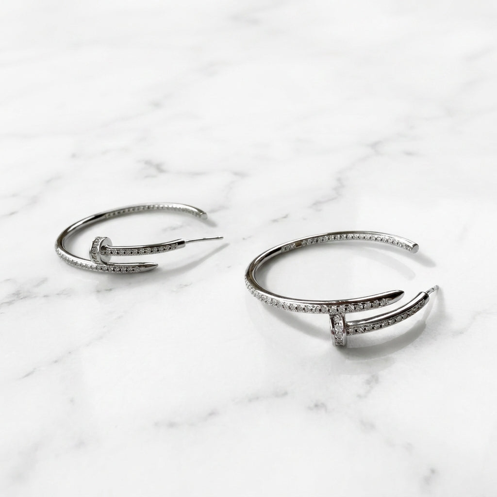 Orbit Nail Earrings