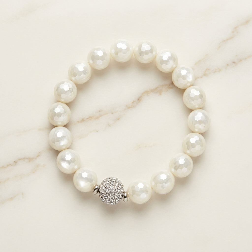Iridescent Stillness Meditation Bracelet