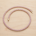 Rose Riviere Tennis Necklacve