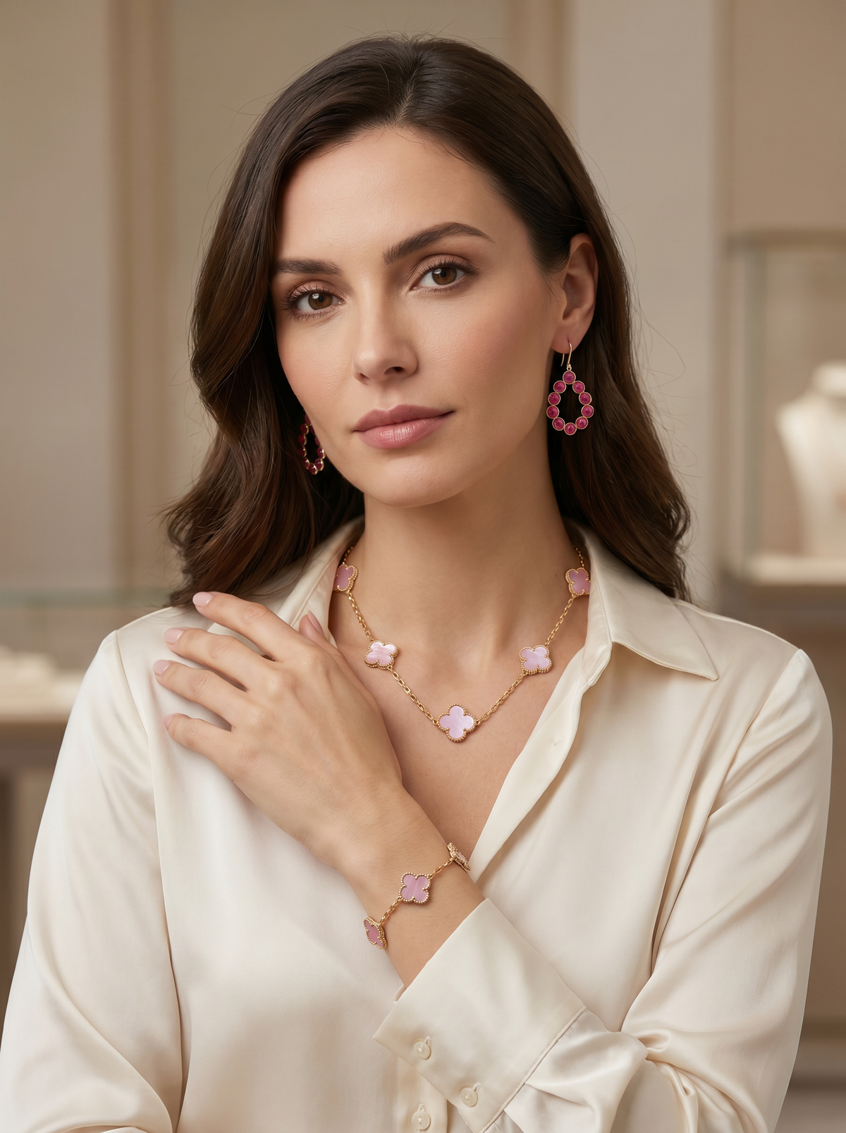 The Collector’s Pink Tourmaline Earrings