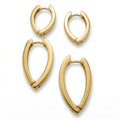 Éclat 24/7 Gold-Filled Oval Hoop Earrings  Size Options
