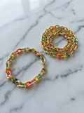 Joyful  Rainbow Pride Enamel Chain Bracelet