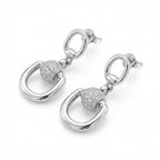 Equestrian Horseshoe Earrings - Gold & Silver