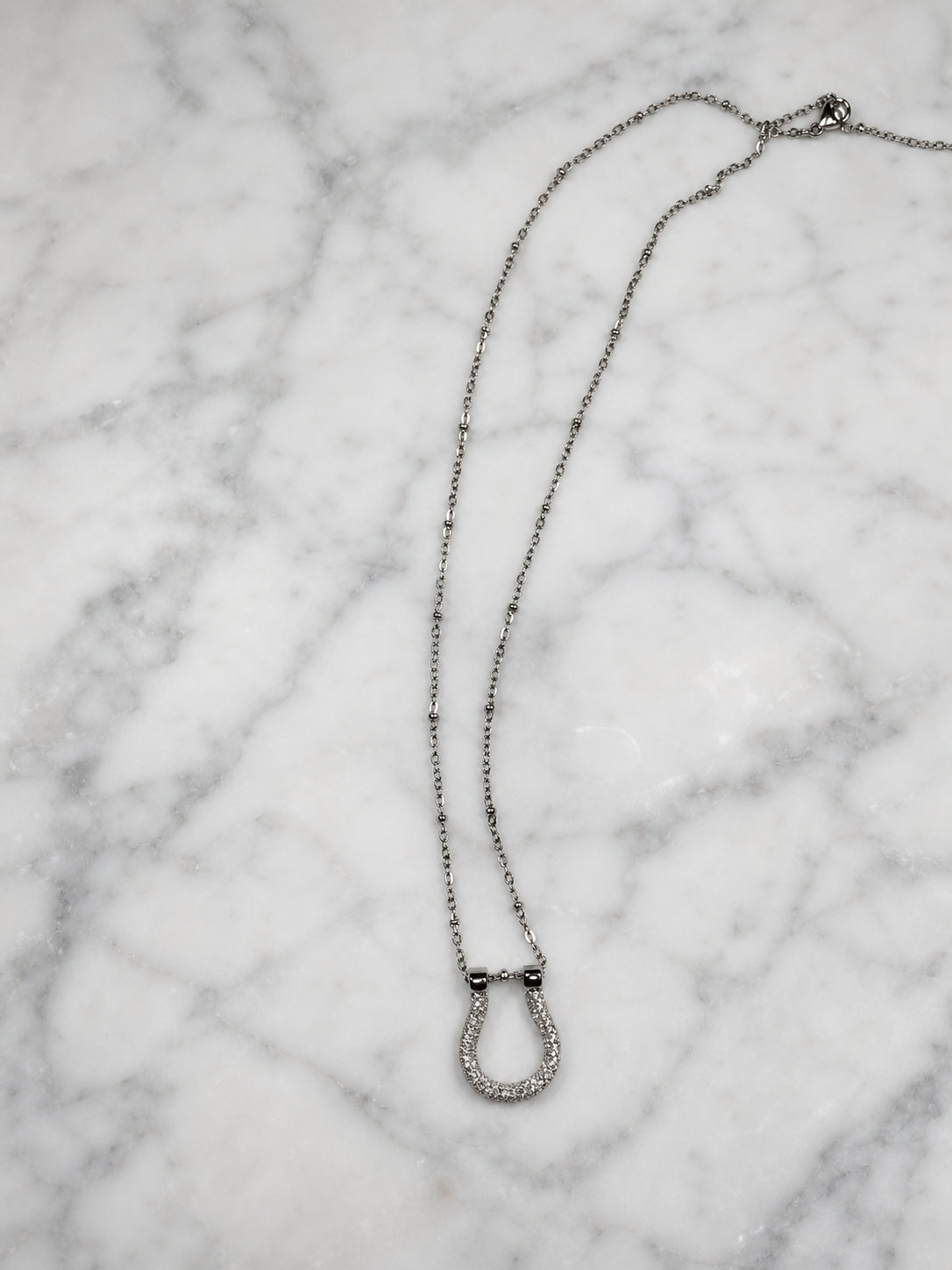 Horseshoe Glide Necklace