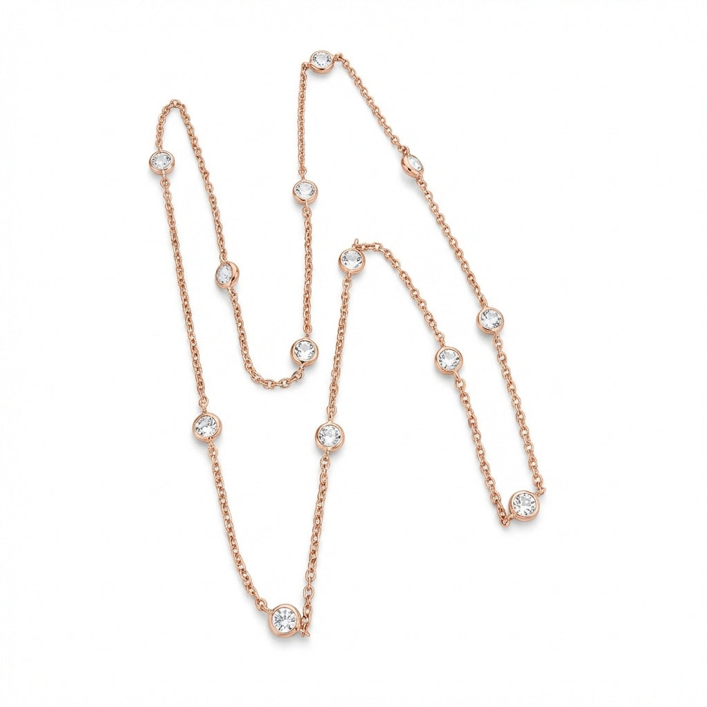 Diamonds by the Inch Station Necklace