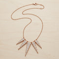 Rosé Lumière One-of-a-Kind Pavé Spike Necklace